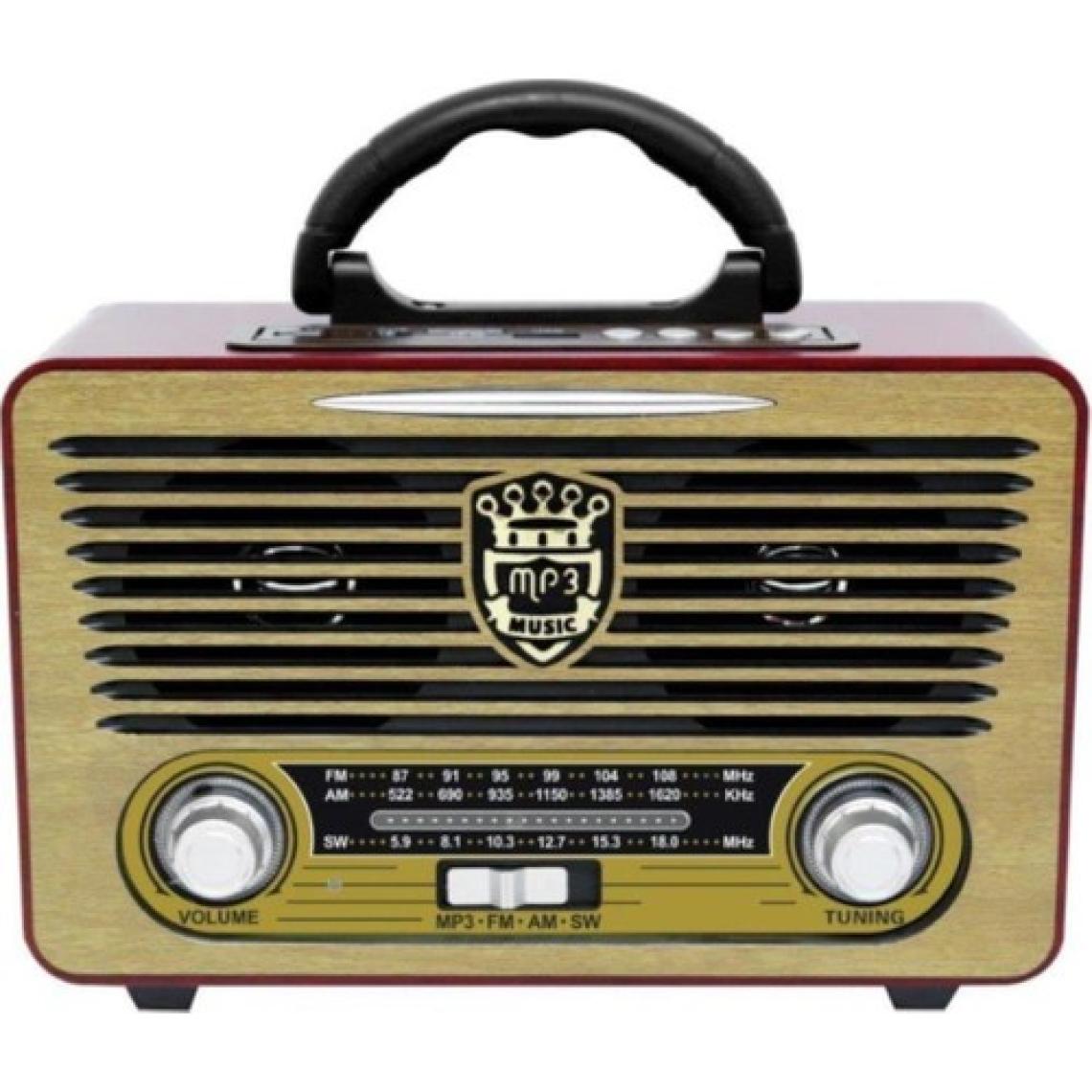 Hometech Ht 40BT Nostaljik Radyo& Bt Hoparlör