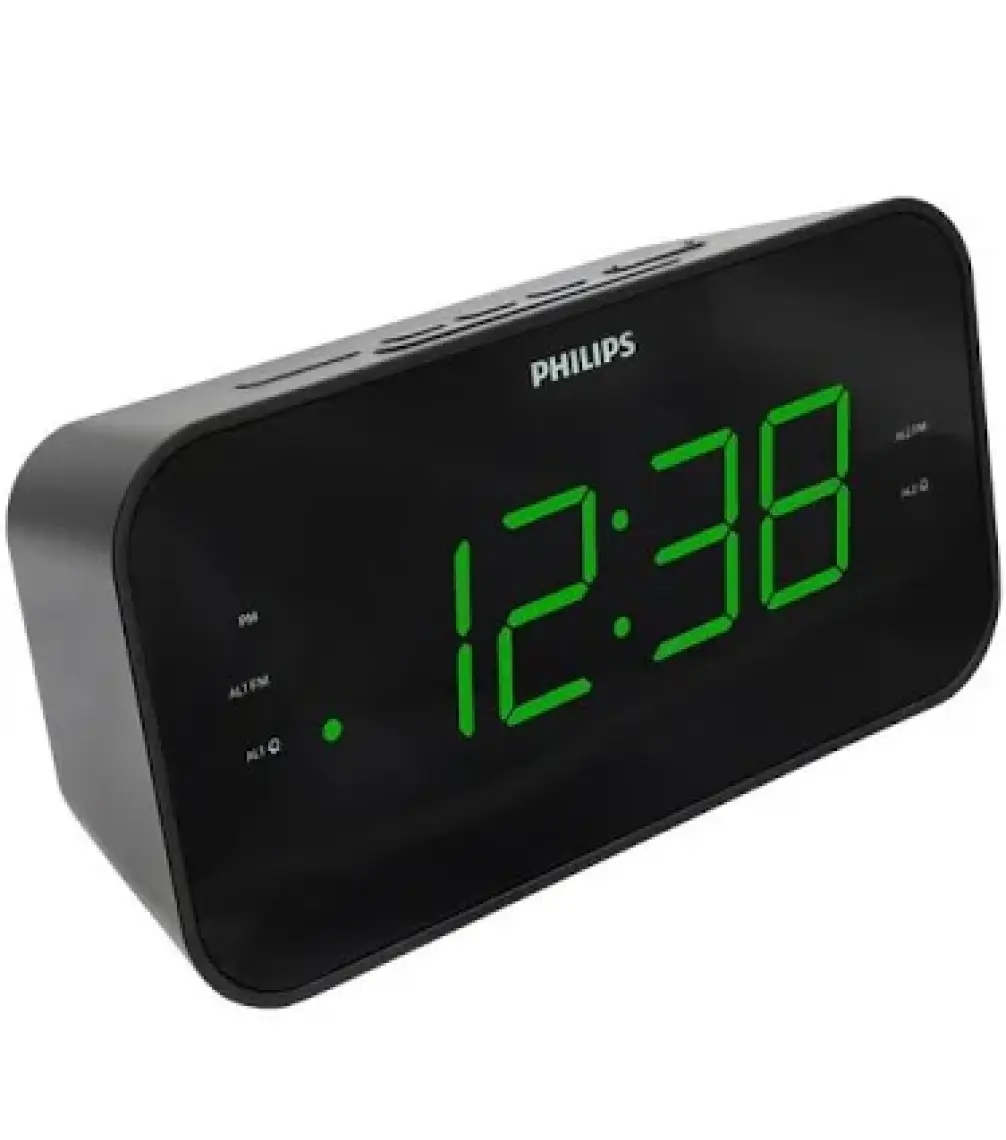Philips TAR3306 Fm Radyolu Masa Saati Alarmlı Saat Zaman Ayarlı