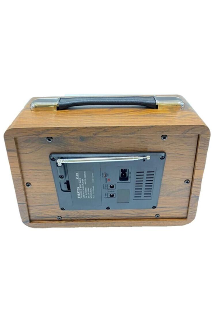 Everton Rt-810 Bluetooth Nostajık Müzik Çalar Usb/sd/aux/fm Radyo Nostajik Müzik Kutusu Everton