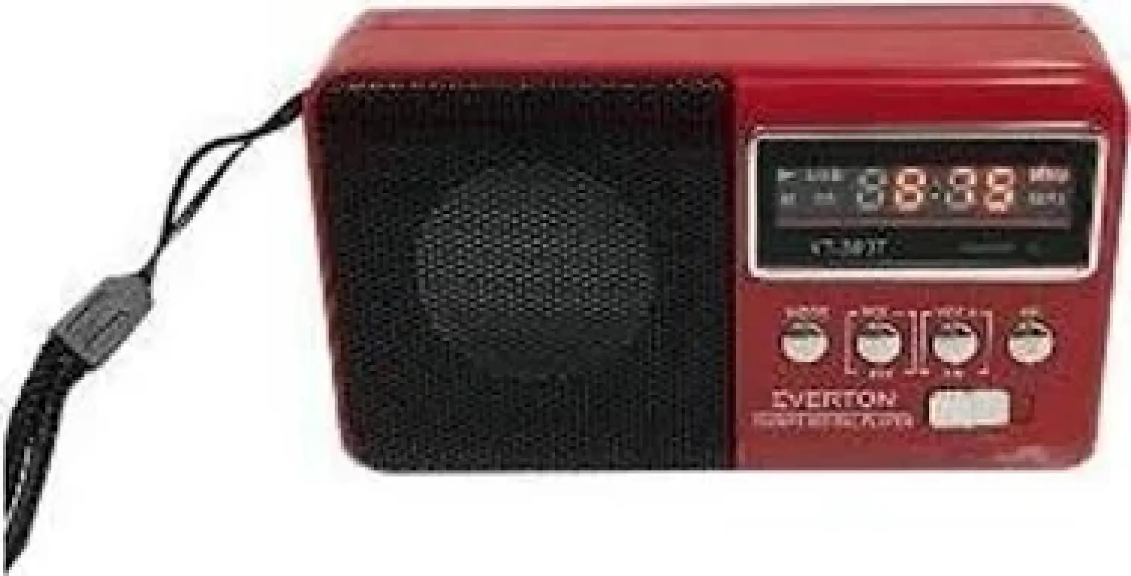 Everton Rt-303Bt Fm-Usb-Tf  Şarjlı Dijital Göstergeli Radyo