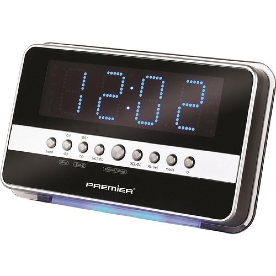 Premier Prc-97 Fm/Am Led Göstergeli Alarm Saatli Radyo