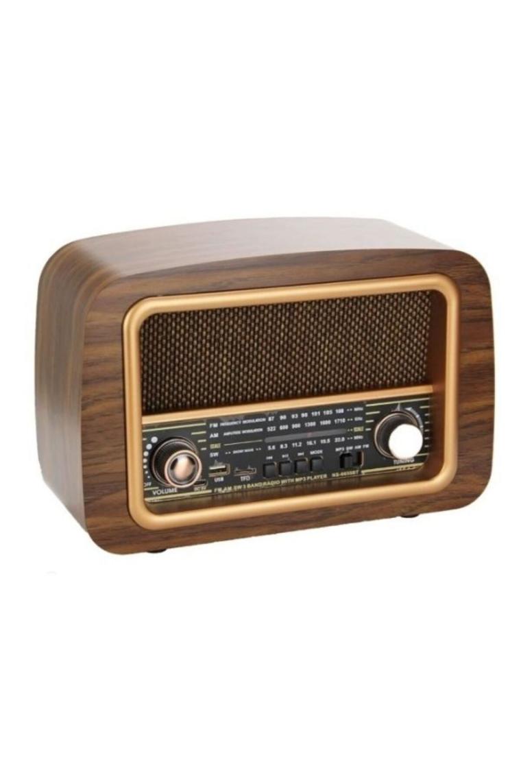 Everton RT-888 Bluetooth, Usb/Sd/Fm 3 Band Radyo Nostalji Müzik Kutusu Büyük Boy