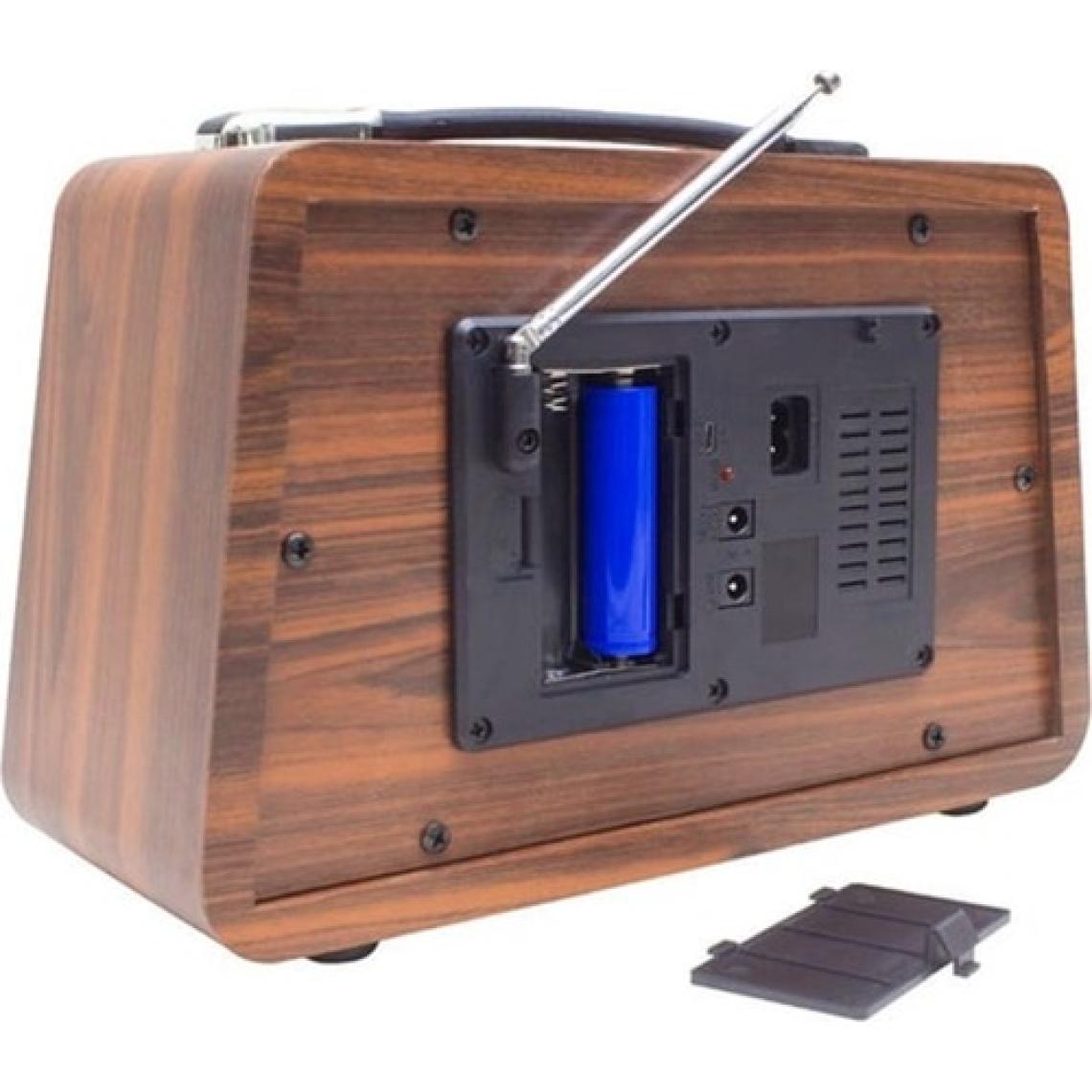 Everton RT-810 Nostaljik Alarm Saatli Bluetooth Radyo