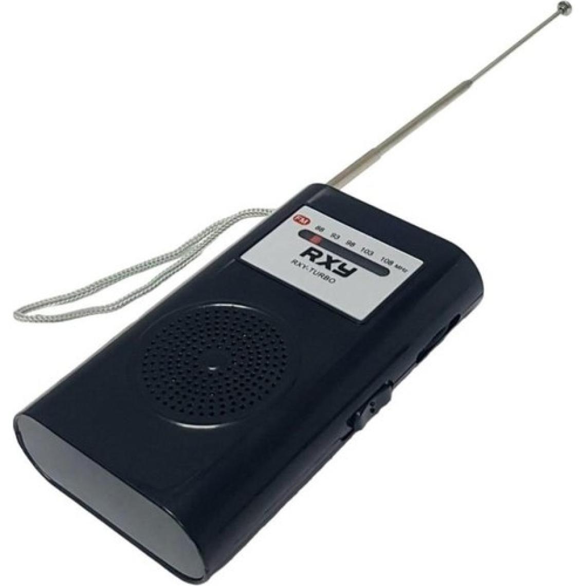 Roxy Rxy-Turbo Cep Tipi Pilli Mini Analog Fm Radyo