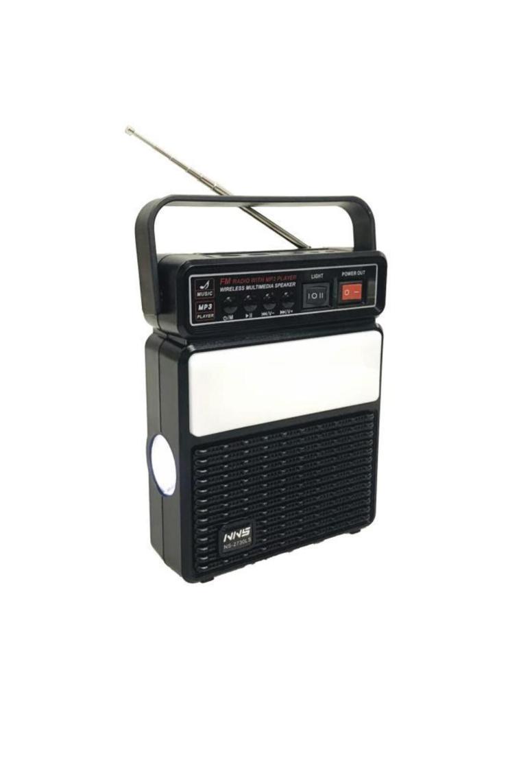 Nns NS2730LS Nostalji Bt Speaker Solar 160*78*139MM