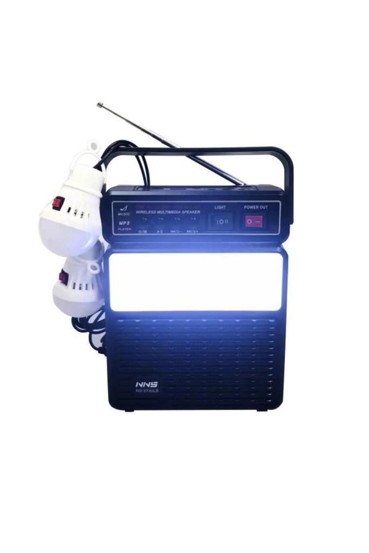 Nns NS2730LS Nostalji Bt Speaker Solar 160*78*139MM