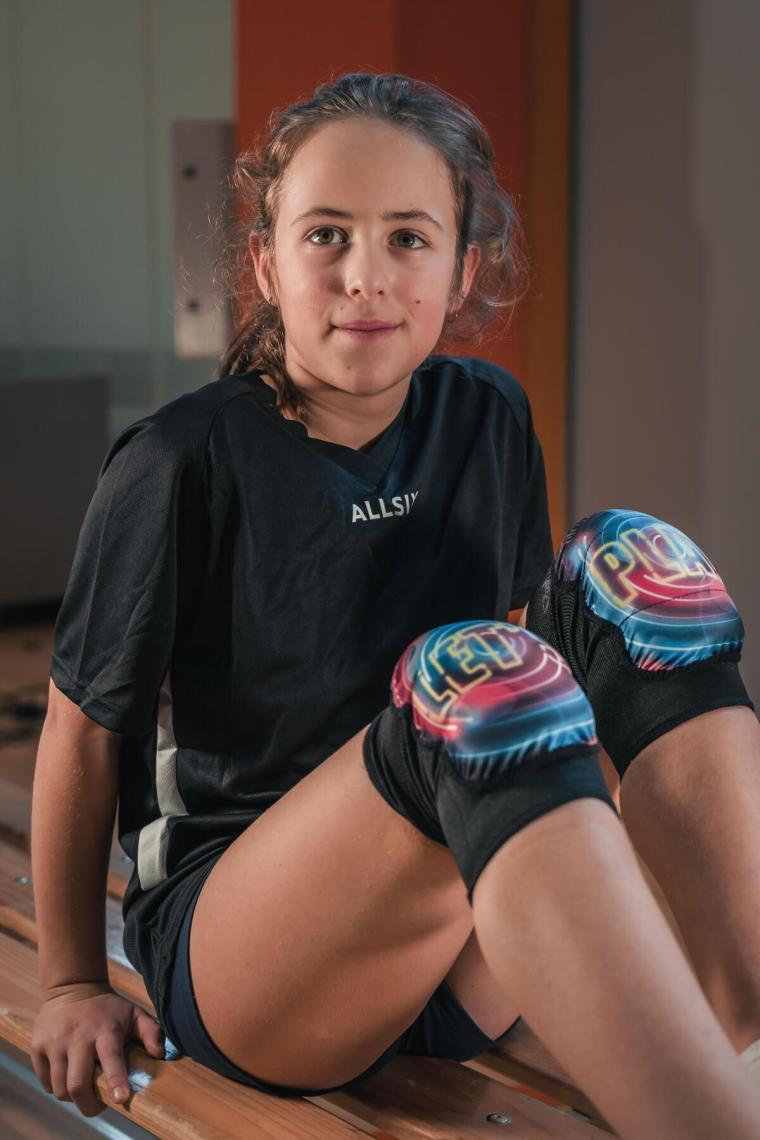 Voleybol Dizliği - Siyah - Vkp100