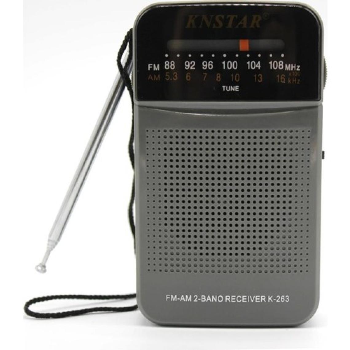 Knstar K-263 Pilli Cep Radyosu