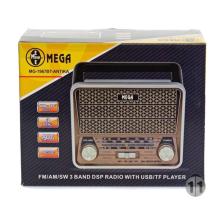 Mg-1967u Antika Usb+hafıza Kartlı Radyo Kulaklık Hediyeli