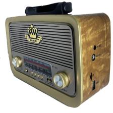 Everton RT-301 Bluetooth-USB-SD-FM Şarjlı  Nostaljik Radyo El Fenerli