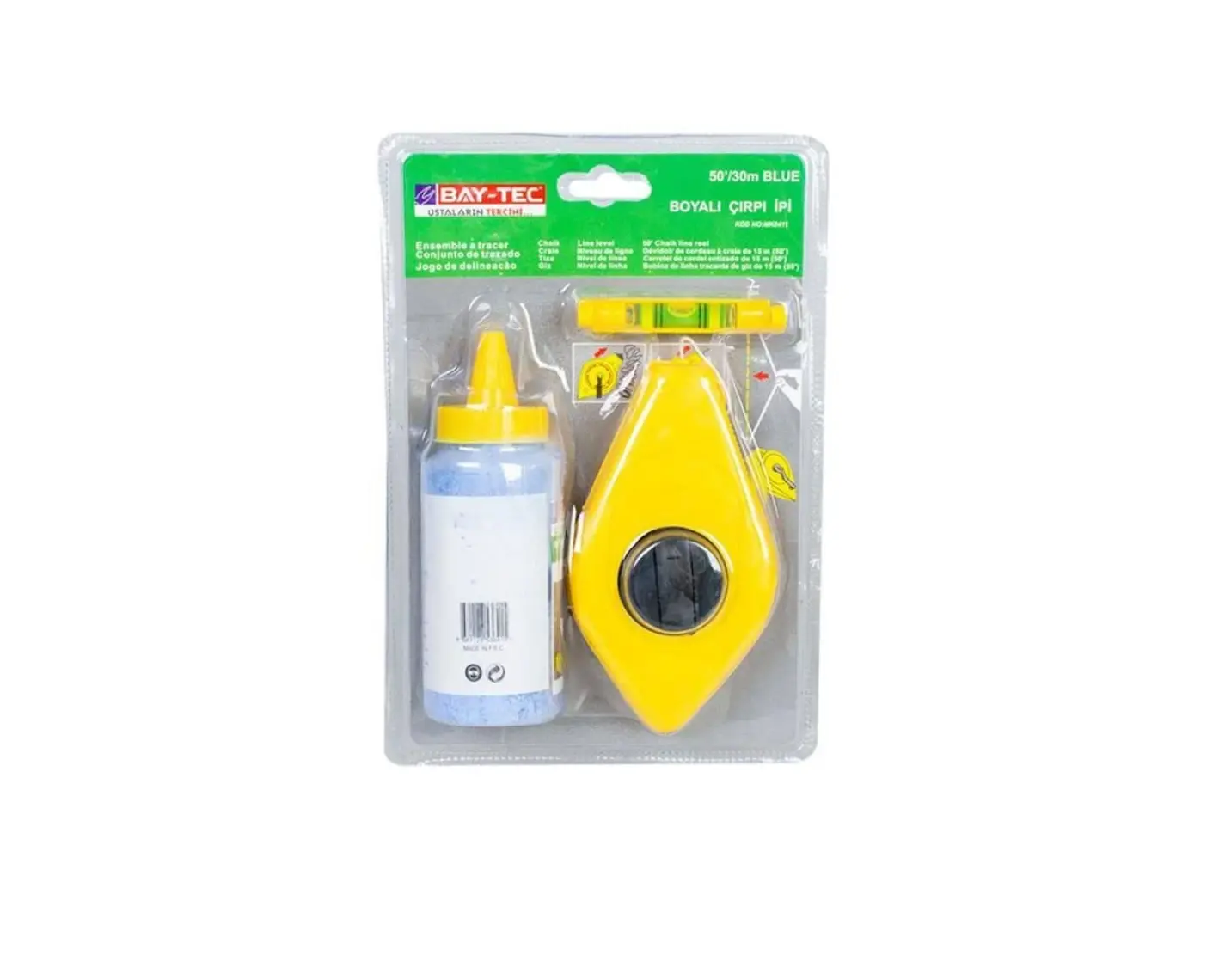 Bay-Tec Mavi Boyalı Çırpı Ipi 30 m 115 gr MK0411