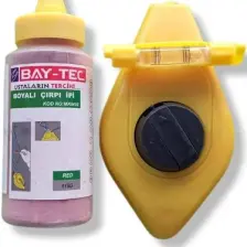 Bay-Tec Baytec Boyalı Çırpı Ipi Kırmızı 30 M