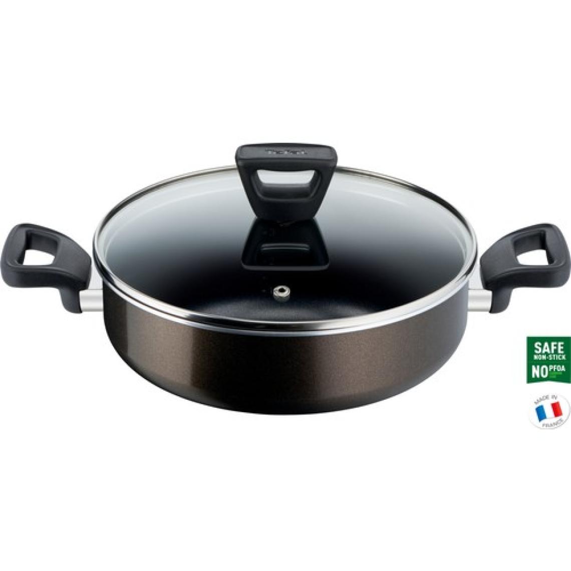 Tefal C38471 Titanyum 2X XL Kısa Tencere 26 cm - 2100121927