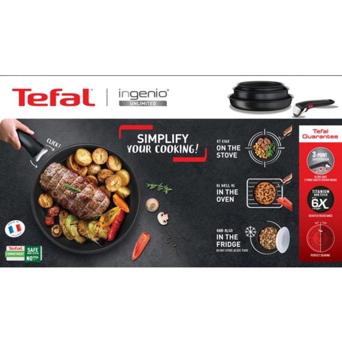 Tefal L76328 Ingenio Titanyum 6X Mix 16 Cm Tencere - 2100124945