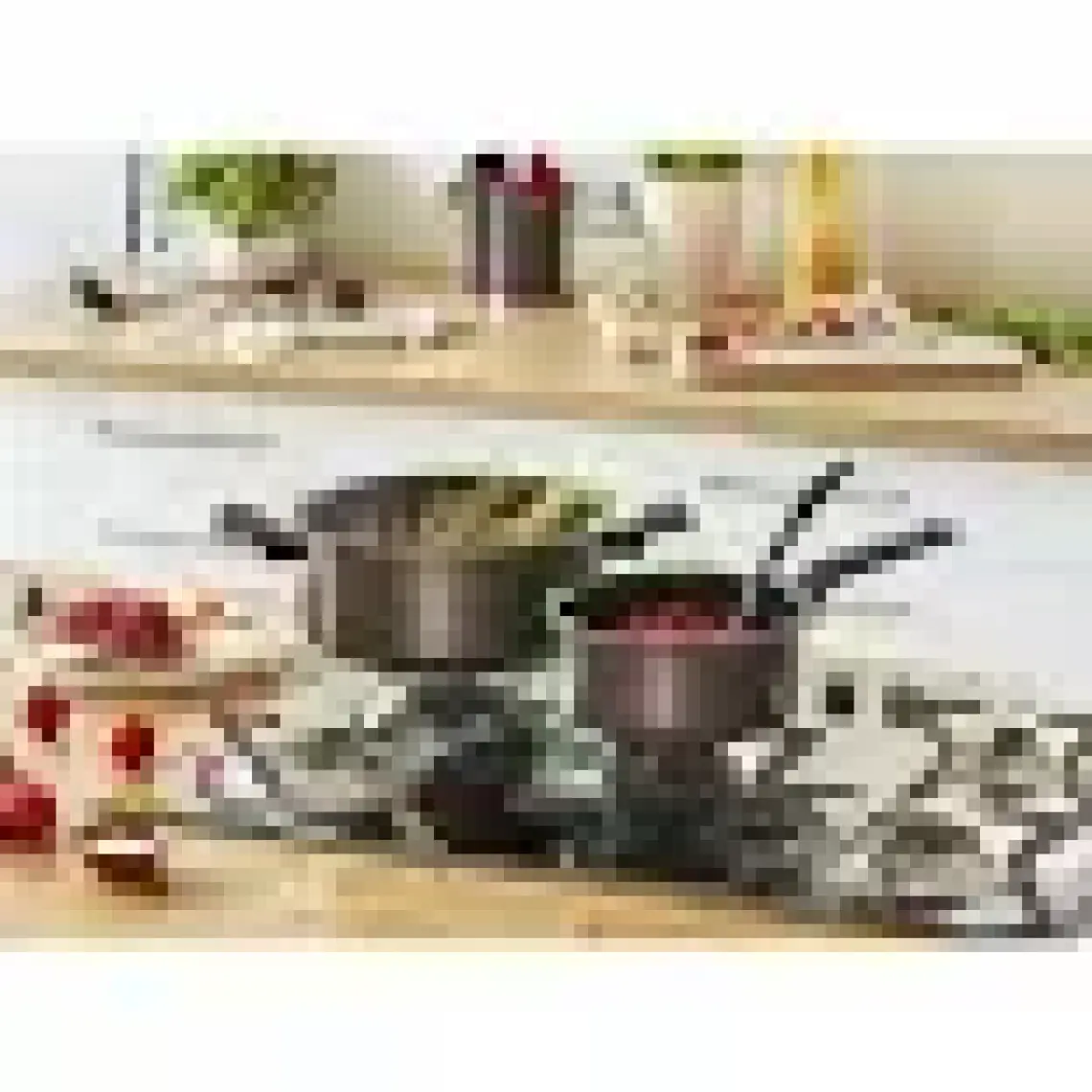 Tefal B55546 Titanyum 1X Extra Cook & Clean Derin Tencere 24 cm - 2100118952