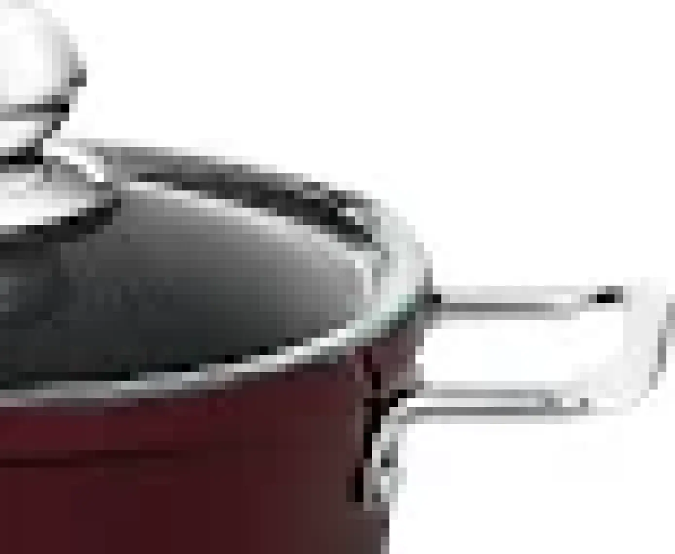 Madame Coco Titanium Professional Tencere Seti 7 Parça - Bordo