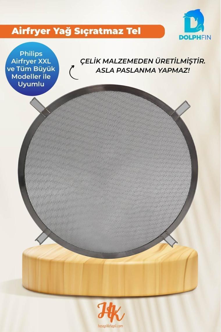 Philips Yağ Sıçratmaz Tel, Xxl Airfryer Ve Büyük Modeller Ile Uyumlu