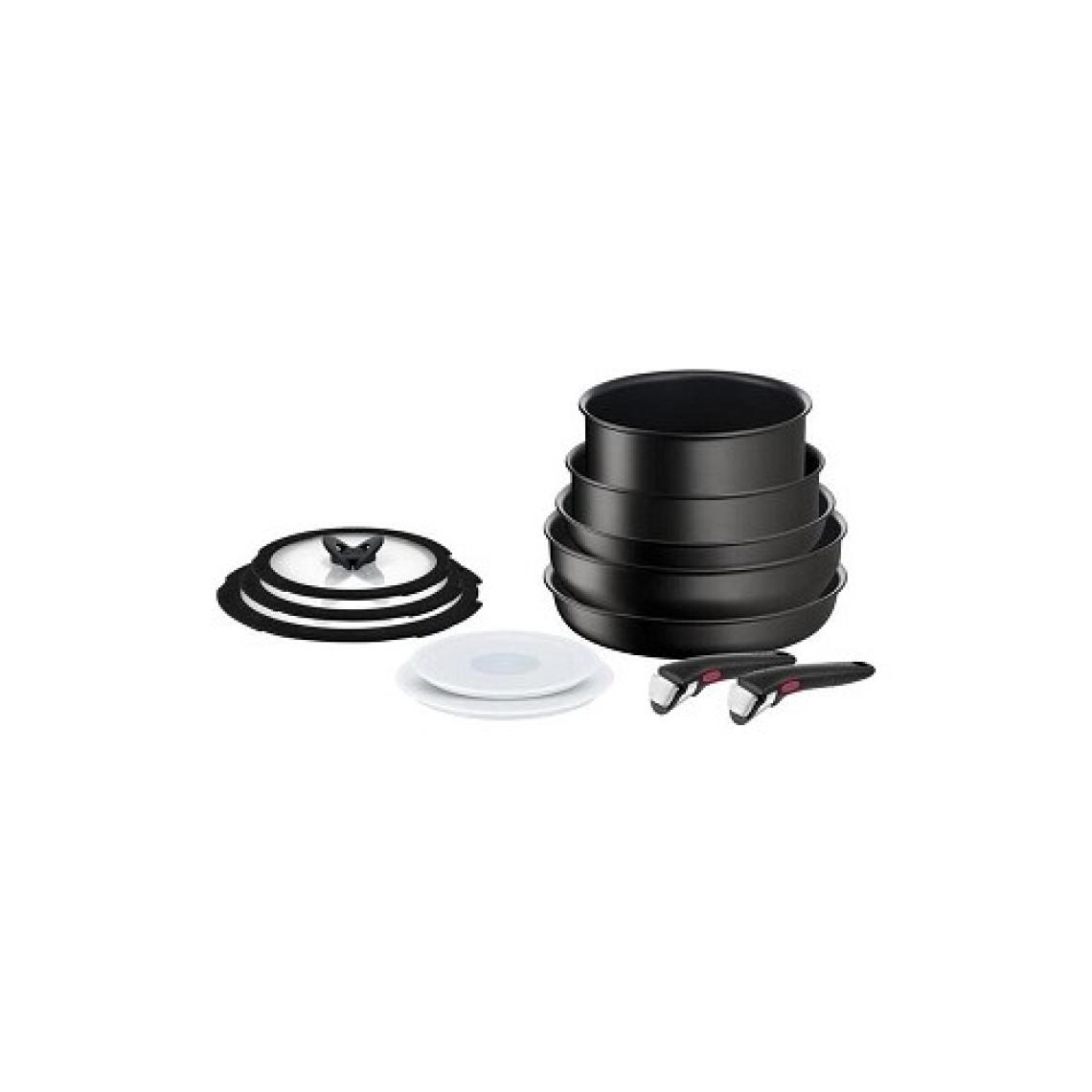 Tefal  Yeni L76390 Ingenio Titanyum 6X Excellence Büyük Tava ve Tencere Seti 12 Parça - 2100125490