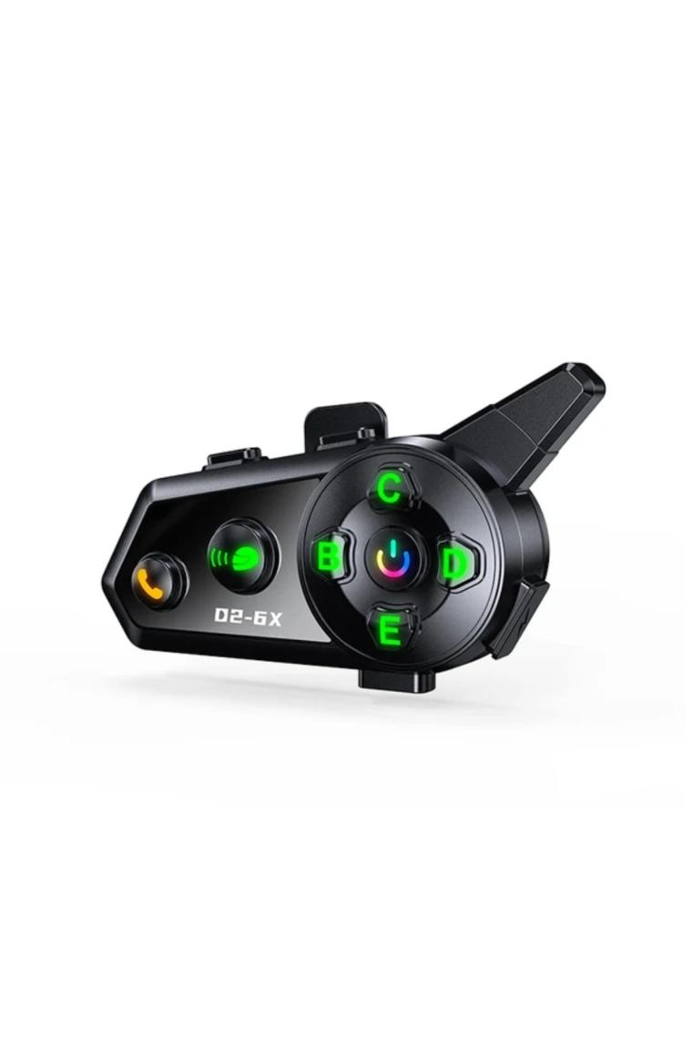 Comse 6 Kişilik Motosiklet Kask Bluetooth intercom Seti Su Geçirmez 1000m mesafeli Müzik Paylaşımlı