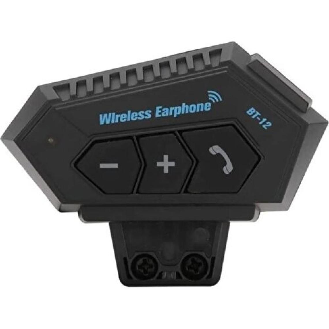 Torima BT12 Motosiklet Bluetooth Intercom Interkom Dinleme ve Konuşma Özellikli Su Geçirmez Kulaklık