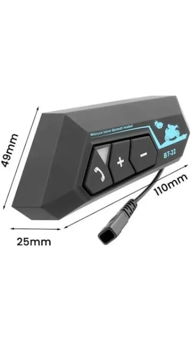 Torima Kask Kulaklık BT22 Bluetooth Motosiklet Kulaklık Intercom Motorsiklet Kulaklık