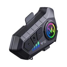 Deanb Y0010 Ipx6 Su Geçirmez Rgb Sesli Asistan Hd Ses 5.3 Bluetooth Wireless Interkom Kask Kulaklığı