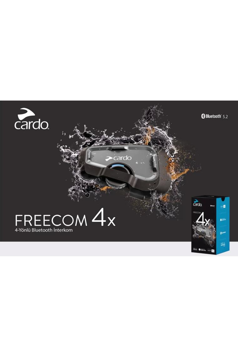 Cardo Freecom 4 + Jbl Bluetooth Ve intercom (Tekli Paket)