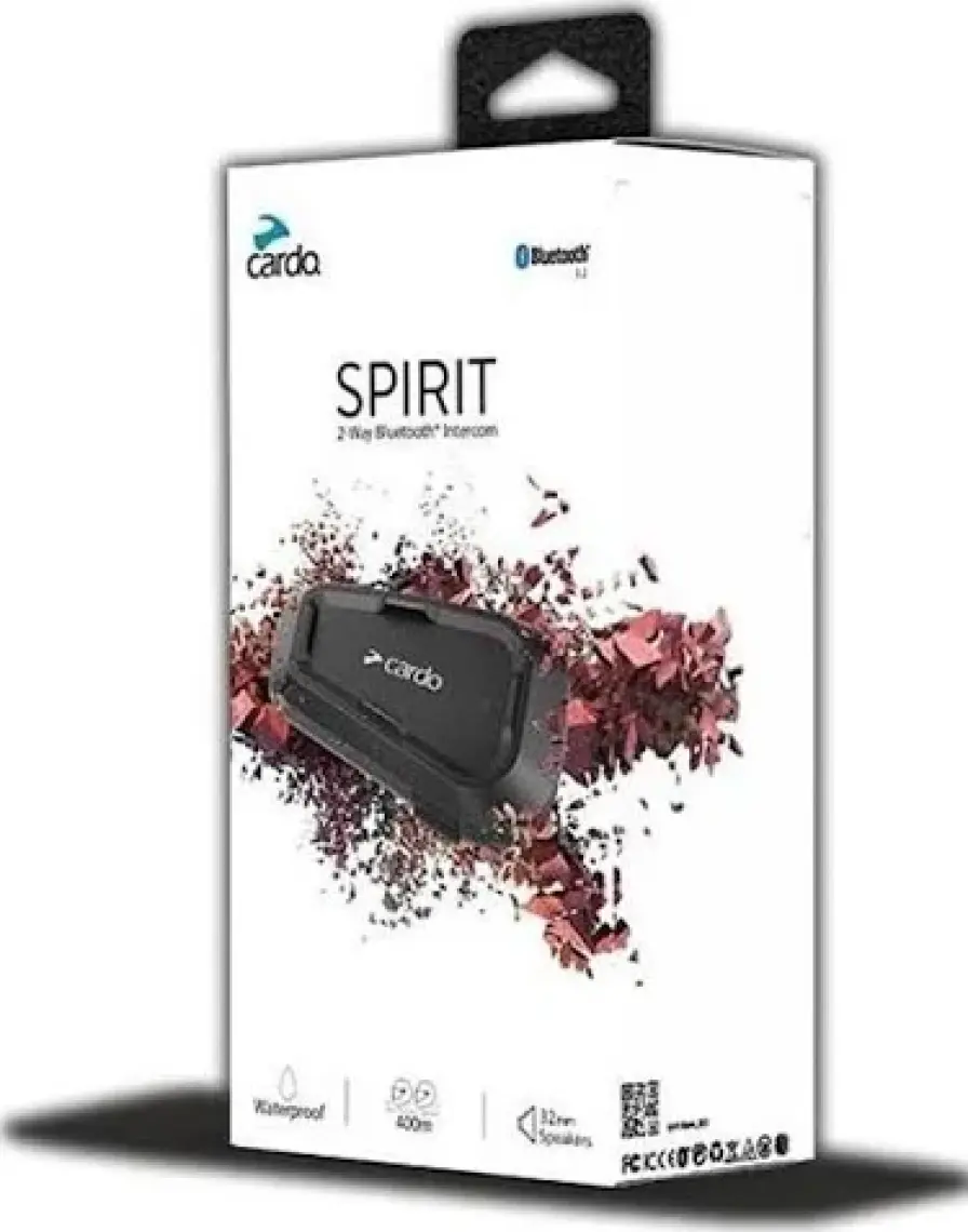 Cardo Spirit Bluetooth Ve intercom (Tekli Paket)
