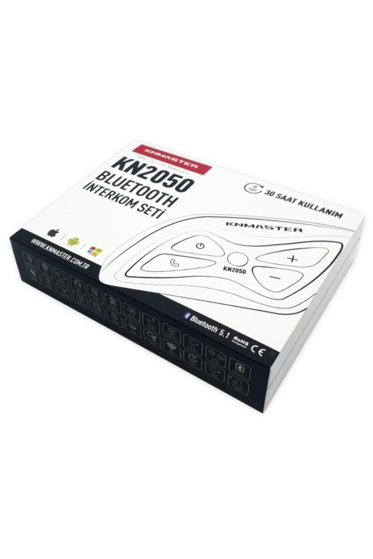Kn2050 Motosiklet Kask Interkom Bluetooth Intercom Kulaklık Seti