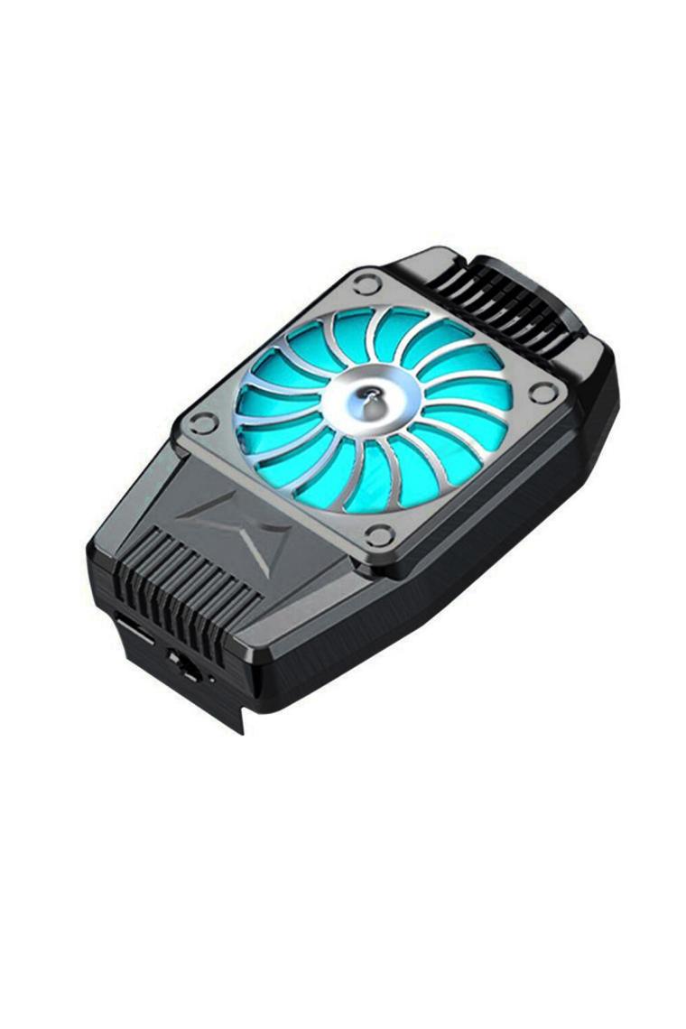 Microcase 4.7 - 6.5 Inç Telefonlar Için Ledli Soğutucu Fan 300 Mah Pil 4500 Rpm - AL2657