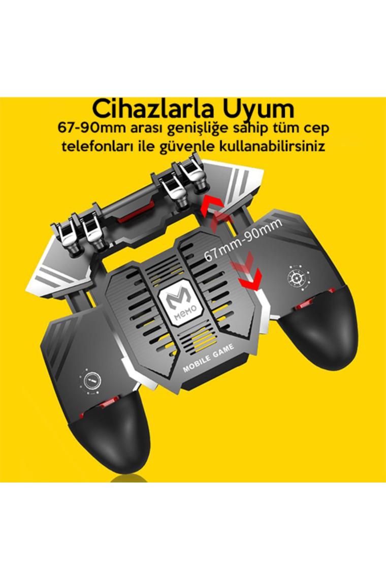 Ak77 Fanlı Dört Tetik Mobil Oyun Aparatı - Pubg (orjinal )