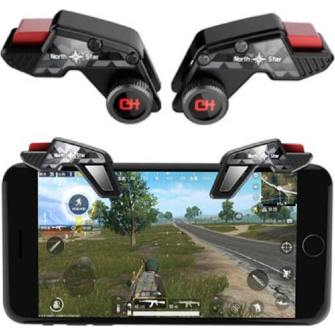 Asfal Pubg Tetik Tüm Telefonlar Için Çift Oyun Adaptörü Ateş Tetik Düğmesi