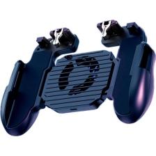 Qozie Cep Telefonu Oyun Konsolu Soğutma Fanlı Standlı  Pubg Ateş Tetik Gamepad Joystick