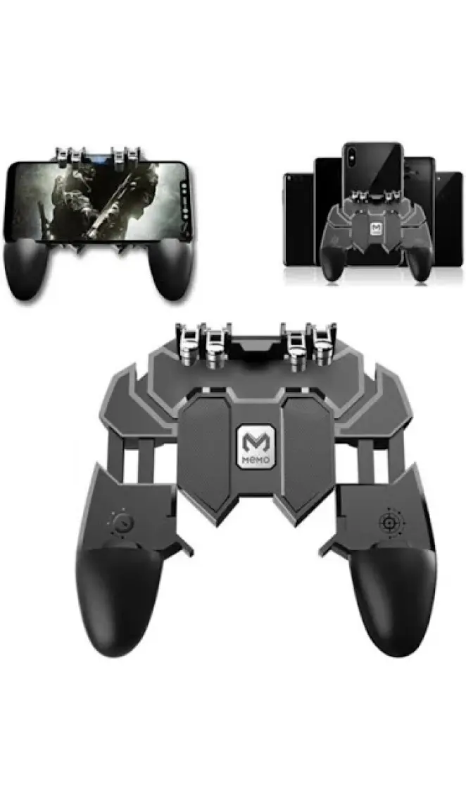 Memo Pubg Mobile Gamepad Kontroller 6 Parmak Kullanım Ak 66