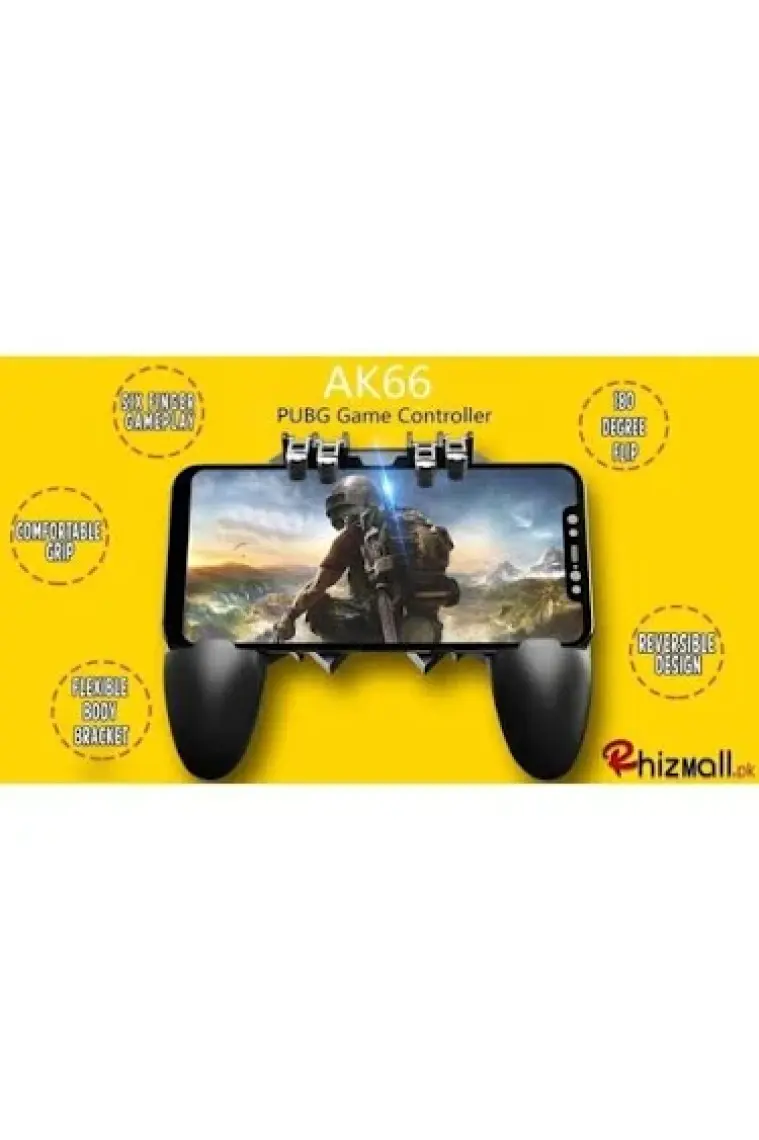 Memo Pubg Mobile Gamepad Kontroller 6 Parmak Kullanım Ak 66