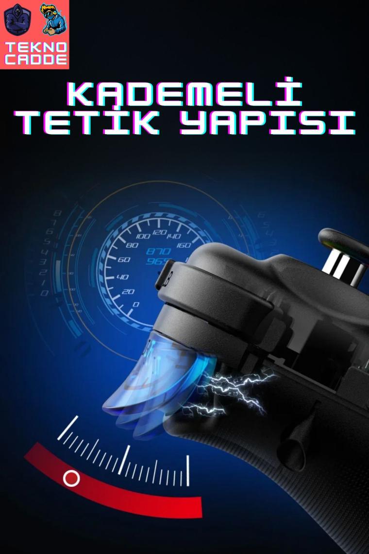 Beboncool Bsp D8 Pro IOS-Android Akıllı Telefon Tablet Uyumlu Mobil Telefon Tutucu Joystick Gamepad
