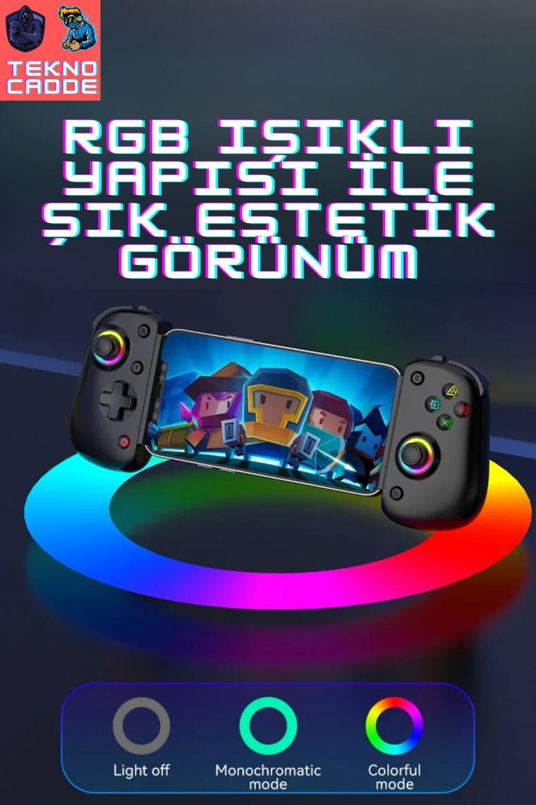 Beboncool Bsp D8 Pro IOS-Android Akıllı Telefon Tablet Uyumlu Mobil Telefon Tutucu Joystick Gamepad