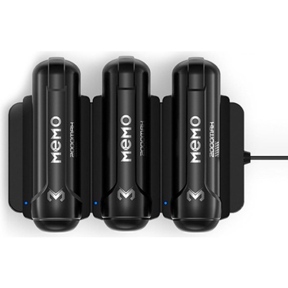 Memo DL10 Telefon Soğutucu Fan Batarya Şarj Paneli + 2 Yedek Powerbank ALL-35353