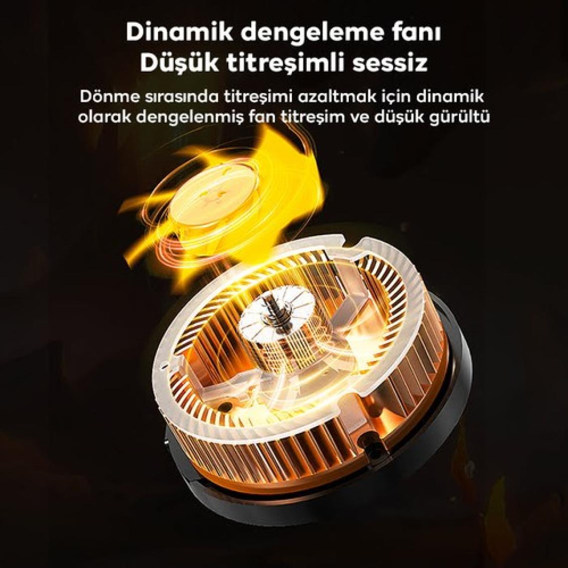 Memo CX07 Manyetik-Arka-Klips Cep Telefon Soğutma Fanı Radyatör Soğutucu