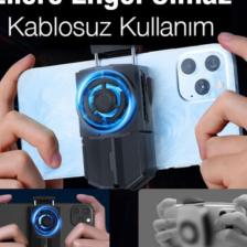 Memo Dl-A5 Kablosuz Cep Telefon Soğutma Fanı Gamer Oyuncu Radyatör Soğutucu Şarjlı