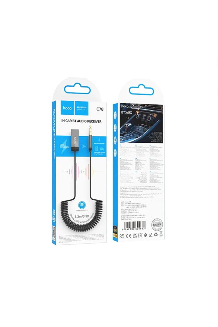 Hoco E78 Benefit Aux Bluetooth Adabtörü Kablo