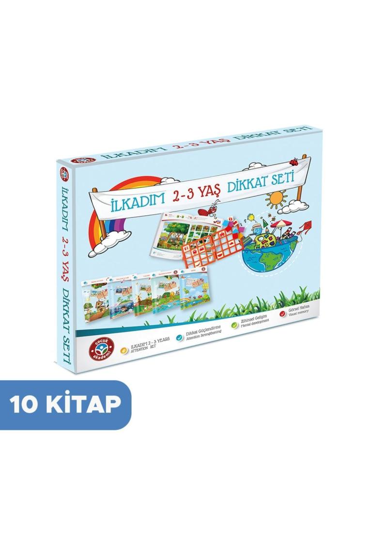 Ilkadım 2-3 Yaş Dikkat Seti Çocuk Akademi