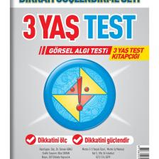 Adeda Yayıncılık Dikkati Güçlendirme Seti Görsel Algı Testi (3 Yaş) - Osman Abalı