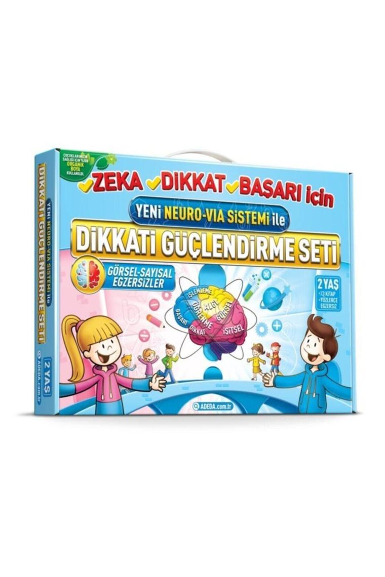Adeda Yayıncılık Dikkati Güçlendirme Seti (2 Yaş) - Osman Abalı