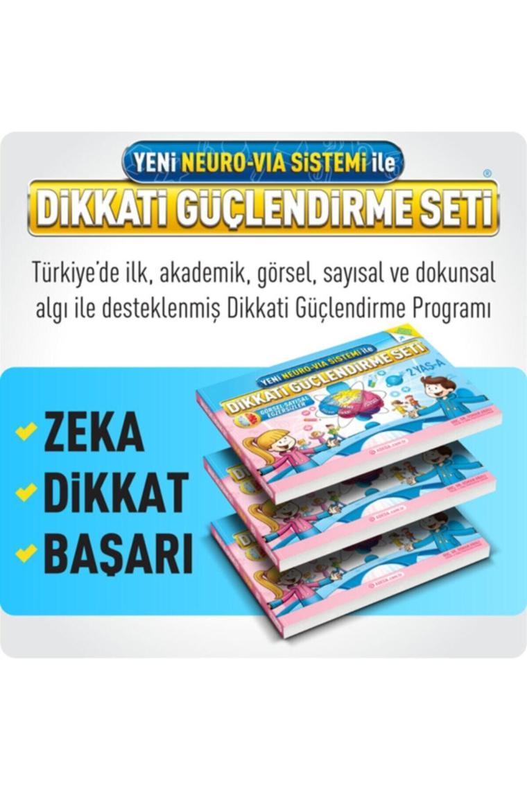 Adeda Yayıncılık Dikkati Güçlendirme Seti (2 Yaş) - Osman Abalı