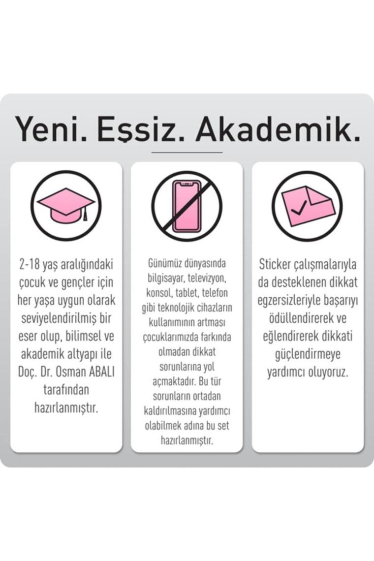 Adeda Yayıncılık Dikkati Güçlendirme Seti (2 Yaş) - Osman Abalı