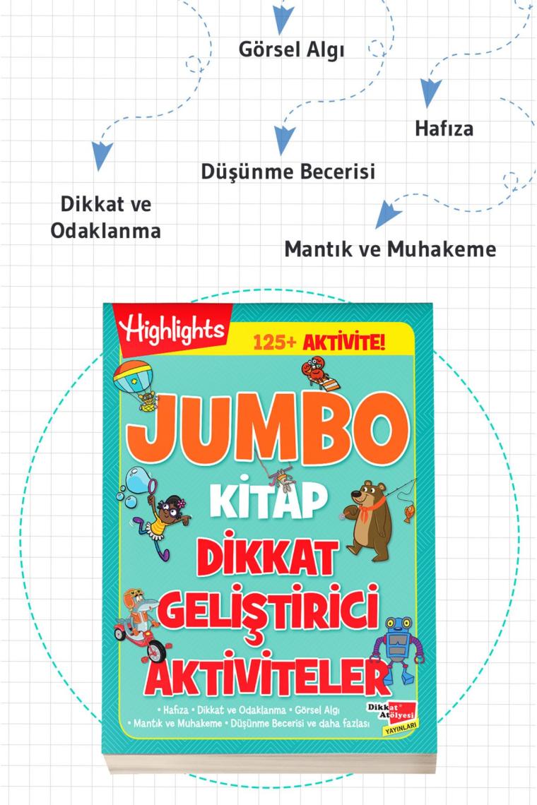 Jumbo Kitap Dikkat Geliştirici Aktiviteler