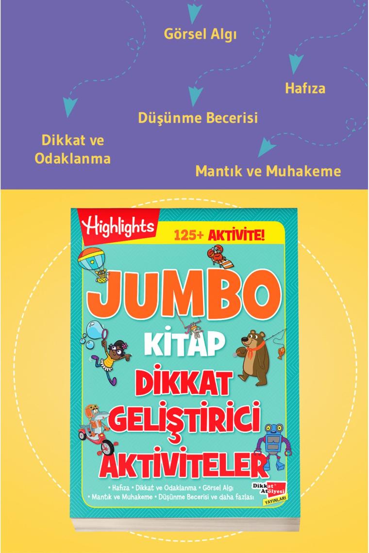 Jumbo Kitap Dikkat Geliştirici Aktiviteler