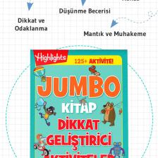 Jumbo Kitap Dikkat Geliştirici Aktiviteler