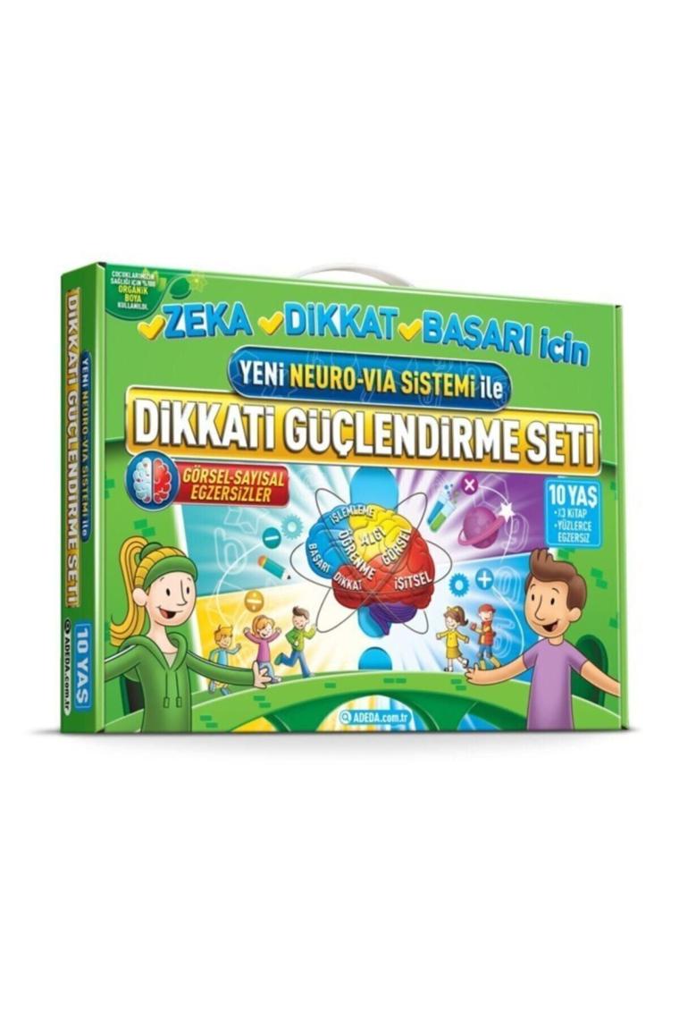 Adeda Yayıncılık Dikkati Güçlendirme Seti (10 Yaş) - Osman Abalı